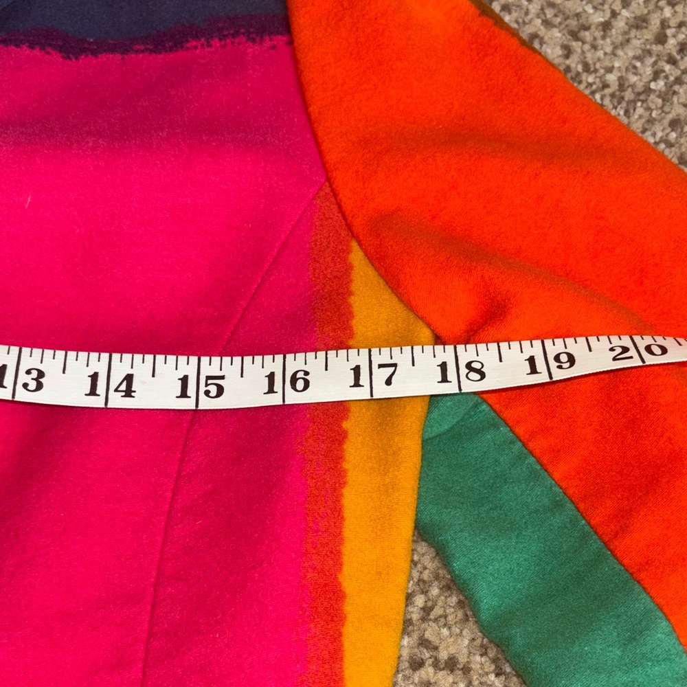 Moschino Multicolor Patchwork Blazer in Pink, Ora… - image 4